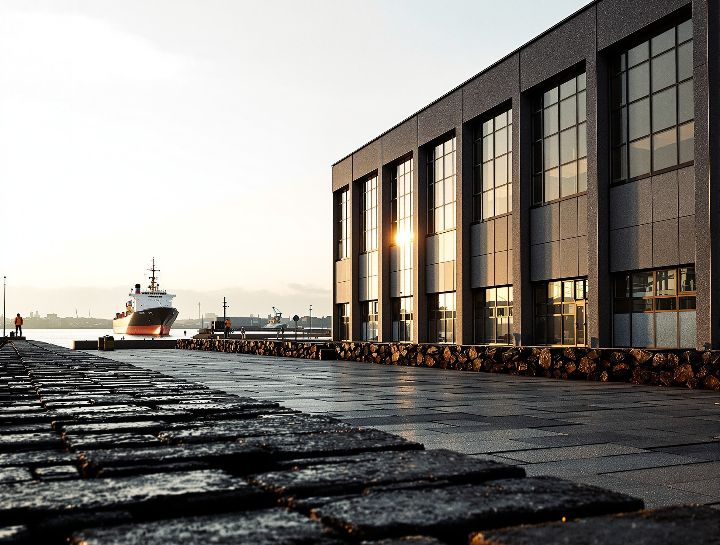 Le Grand Large building, Brest commercial port